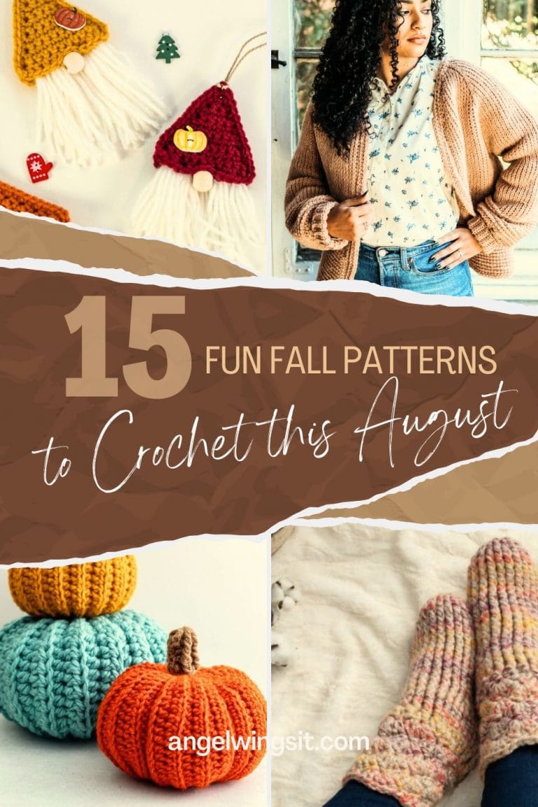 15 Fun Fall Crochet Patterns to Start in August