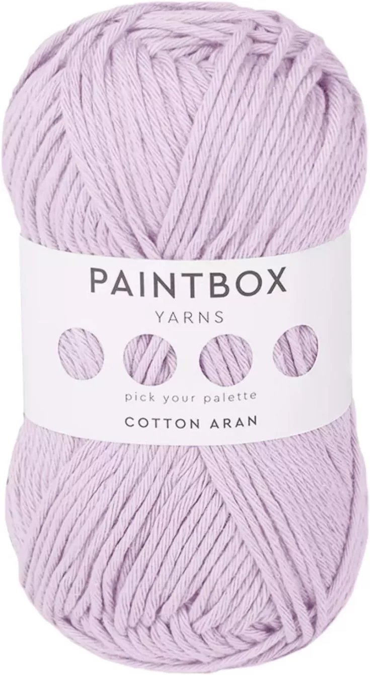 Paintbox Yarns 100% Cotton Aran Yarn 1.76oz (50g), 93 Yards (85m) - Dusty Rose
