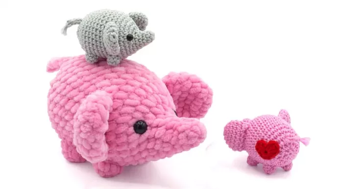 Image for Free Elephant Crochet Pattern