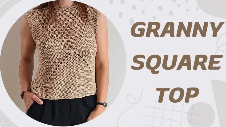 spring summer crochet top tutorial